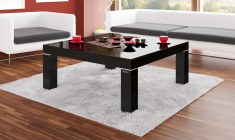 MONACO KW 80 coffee table (high gloss/wood-like decor)